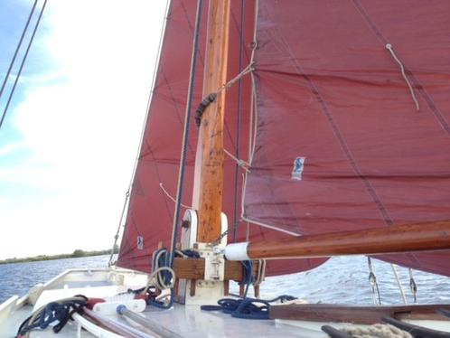 Huitema Zeeschouw 7,50 meter, Watersport en Boten, Platbodems, Gebruikt, 6 tot 9 meter, Staal, Diesel, Ophalen