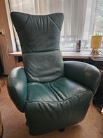 Relax fauteuil - leer, Huis en Inrichting, Fauteuils, Gebruikt, Ophalen of Verzenden, 50 tot 75 cm, Leer