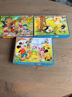 3 Vintage Disney Puzzels, Ophalen of Verzenden, Meer dan 50 stukjes, Gebruikt, 4 tot 6 jaar
