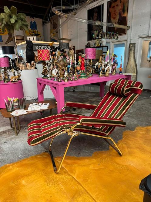 Unieke strandstoel! Queen!, Huis en Inrichting, Fauteuils, Zo goed als nieuw, Stof, Ophalen
