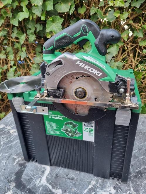 HIKOKI 18v Accu cirkelzaag, Auto diversen, Autogereedschap, Zo goed als nieuw, Ophalen of Verzenden