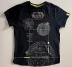 Star wars zwart shirt maat 122/128, Verzenden, Zo goed als nieuw, Jongen, Shirt of Longsleeve