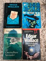 Edgar Wallace Detectives - 4 Boeken, Boeken, Detectives, Ophalen of Verzenden, Gelezen