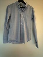 Scotch & Soda Overhemd –Maat S – Lichtblauw met Borduursels, Blauw, Halswijdte 38 (S) of kleiner, Ophalen of Verzenden, Zo goed als nieuw