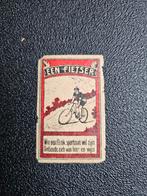Oude Luciferetiket - Een Fietser 31x54mm, Ophalen of Verzenden, Gebruikt
