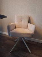 Nieuwe eetkamerstoelen met armleuning en swivelfunctie, Huis en Inrichting, Stoelen, Ophalen, Overige kleuren, Modern, japandi, scandinavisch