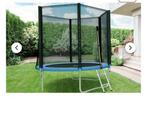 Trampoline met net en rits. 180 cm. Nieuwstaat!, Ophalen, Zo goed als nieuw