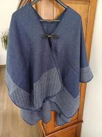 Mooie donker blauwe omslagdoek, Kleding | Dames, Grote Maten, Ophalen of Verzenden, Zo goed als nieuw, Blauw, Jurk