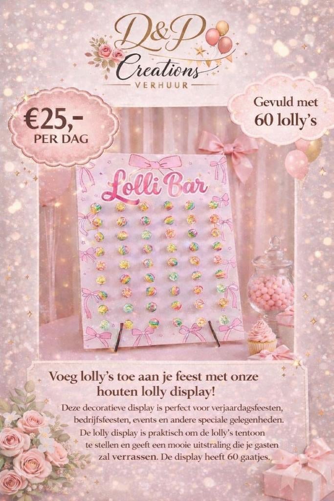 Lollybar verhuur, Ophalen
