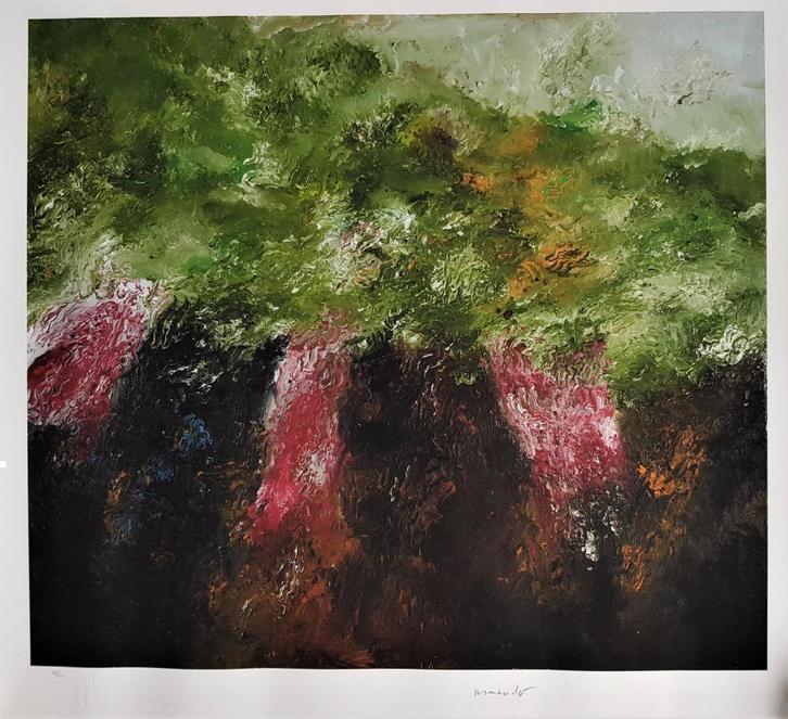 Armando -Waldrand- Gesigneerd, Antiek en Kunst, Kunst | Litho's en Zeefdrukken, Ophalen of Verzenden