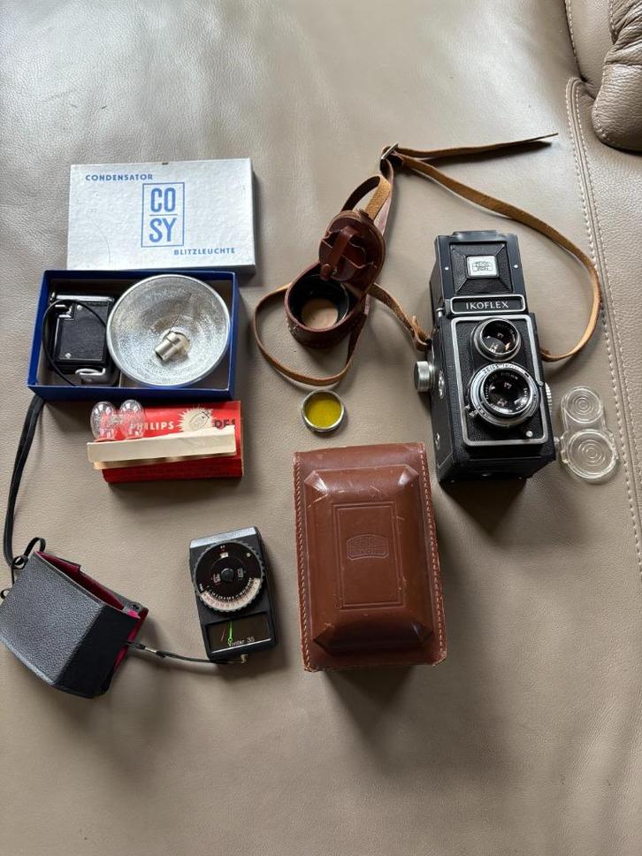 Zeiss Ikoflex, Audio, Tv en Foto, Fotocamera's Analoog, Gebruikt, Spiegelreflex, Overige Merken, Ophalen of Verzenden