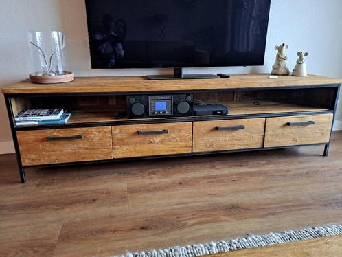 romaro teak houten meubels, Huis en Inrichting, Tafels | Eettafels, Zo goed als nieuw, 50 tot 100 cm, 200 cm of meer, Rechthoekig