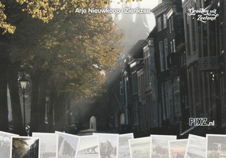 ZIERIKZEE Foto Arjo Nieuwkoop, Verzamelen, Ansichtkaarten | Nederland, Ongelopen, Zeeland, 1980 tot heden, Verzenden