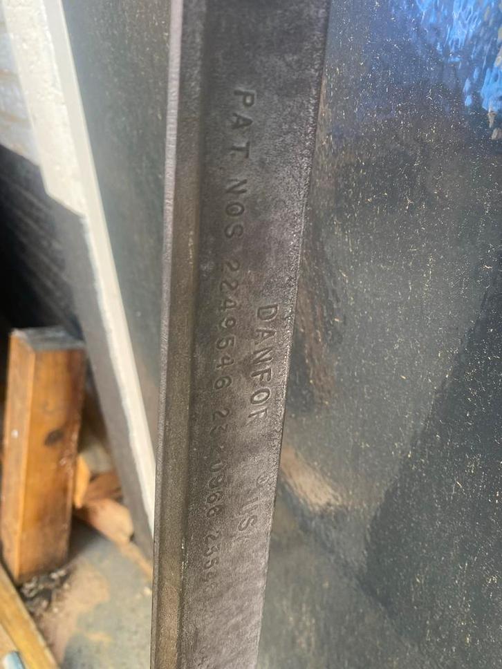 Danforth 40S 20kg anker, Watersport en Boten, Bootonderdelen, Zo goed als nieuw, Ankeren en Afmeren, Zeilboot of Motorboot, Ophalen