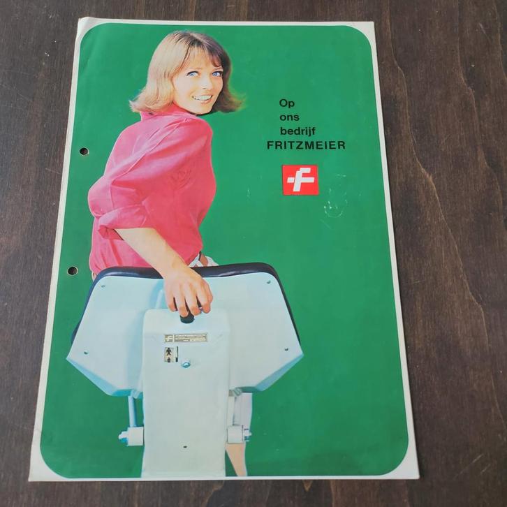 Fritzmeier Brochure - Tractoren en Zitoplossingen, Boeken, Catalogussen en Folders, Ophalen of Verzenden