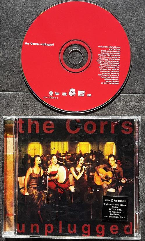 CD - The Corrs - Unplugged - Live and Acoustic - Pop, Cd's en Dvd's, Cd's | Pop, Zo goed als nieuw, 1980 tot 2000, Ophalen of Verzenden