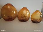 Empoli Amber Tartaruga Vazen Set - 1960, Huis en Inrichting, Woonaccessoires | Vazen, Ophalen of Verzenden