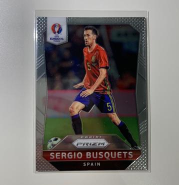 Busquets - Panini Prizm EURO 2016 