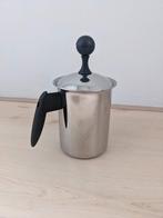 Melkopschuimer, cappuccino creamer, merk Frabosk, Italy, rvs, Ophalen of Verzenden, Zo goed als nieuw, Handmatige melkopschuimer