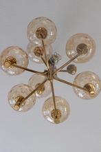 Mid Century Kroonluchter - Kintsugi Detail, Ophalen, Gebruikt, Glas, 50 tot 75 cm