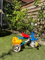 Driewieler italtrike, Ophalen, Duwstang