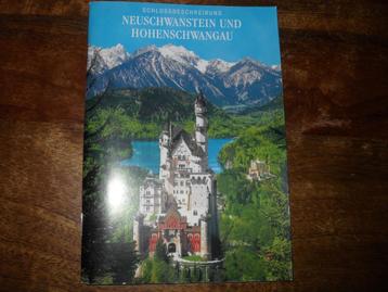 BOEKJE SCHLOSSBESCHREIBUNGEN NEUSCHWANSTEINu.HOHENSCHANGAU beschikbaar voor biedingen