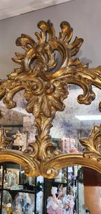 Louis XV rococo tafel met Spiegel, Antiek en Kunst, Verzenden, Ovaal, Minder dan 100 cm