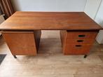 Vintage bureau, jaren 50-60, teak, ned design, Ophalen, Gebruikt