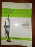 fanfare 1-Speelstudieboek voor de beginnende koperblazers, Muziek en Instrumenten, Bladmuziek, Gebruikt, Les of Cursus, Ophalen of Verzenden