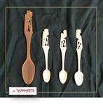 Indische lepeltjes, 1920 - 1940, Antiek en Kunst, Antiek | Bestek, Ophalen of Verzenden