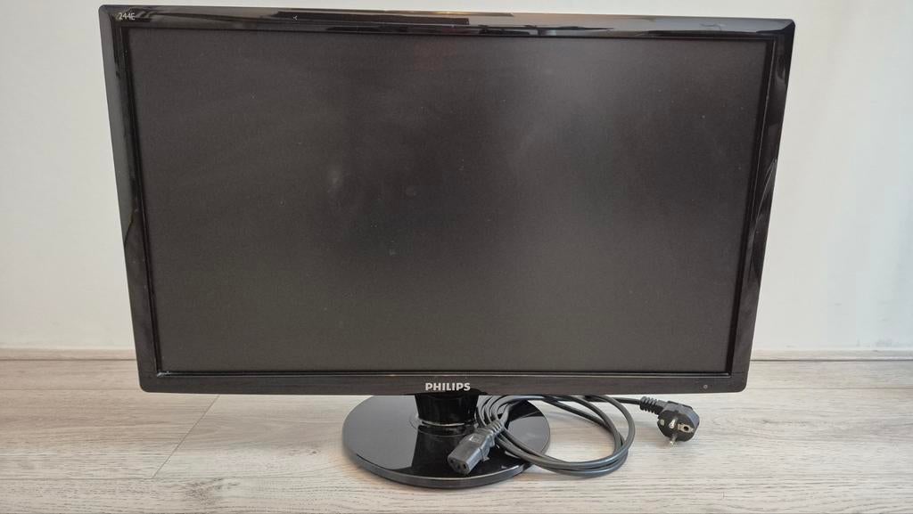 Philips 244E, Ophalen, IPS, Full HD, Zo goed als nieuw