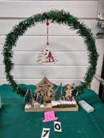kerst decoratie met verlichting [b70], Ophalen of Verzenden