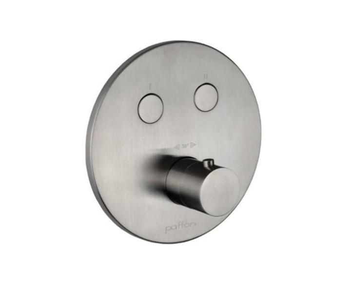 PAFFONI COMPACT BOX AFBOUWDEEL THERMOSTATISCHE INBOUWKRAAN, Doe-het-zelf en Verbouw, Sanitair, Nieuw, Kraan, Rvs, Ophalen of Verzenden