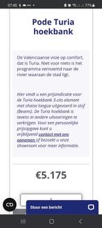 Leolux pode Turia . Als nieuw 👌, Leolux pode, Hoekbank, Driepersoons, 75 tot 100 cm