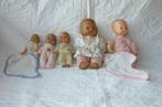 5 Vintage poppen jaren 80, Ophalen of Verzenden, Gebruikt, Babypop