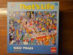 That's Life Puzzel - 1000 Stukjes, Hobby en Vrije tijd, Denksport en Puzzels, Ophalen of Verzenden, 500 t/m 1500 stukjes, Zo goed als nieuw