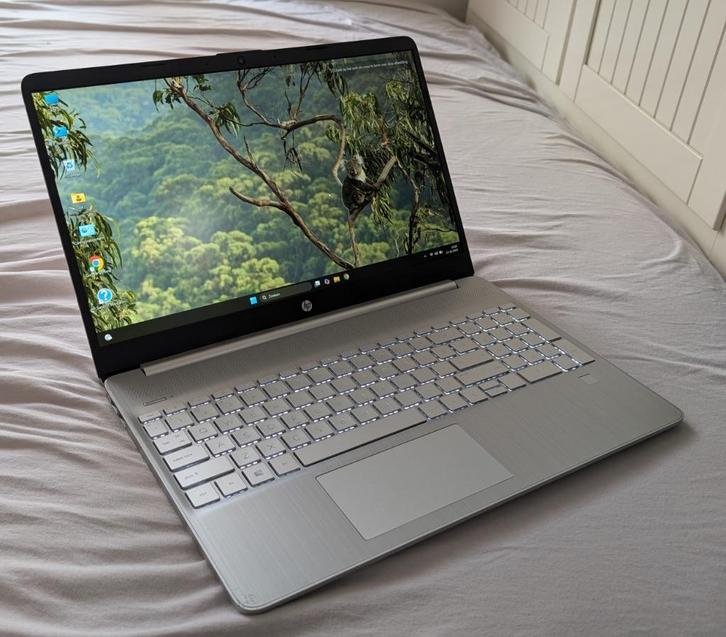 HP 15s-eq2206nd, Computers en Software, Windows Laptops, Zo goed als nieuw, 15 inch, SSD, 4 Ghz of meer, 16 GB, Qwerty, Met videokaart