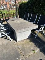 Stoere betonnen tuintafel (214 x 104 x 77), Ophalen, Gebruikt, Rechthoekig, Overige materialen
