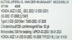 honda jazz 2 onderdelen auto, Ophalen of Verzenden, Gebruikt, Honda