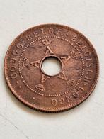 Munt Belgisch Congo 2 centimes 1910, Postzegels en Munten, Ophalen of Verzenden, Overige landen