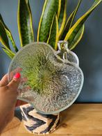 Appelschaal / appelschaaltjes set glas vintage, Glas of Glazen, Ophalen of Verzenden, Overige stijlen, Glas