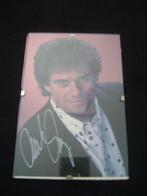 foto in lijstje--andy borg met handtekening, Ophalen of Verzenden, Gebruikt, Foto of Kaart
