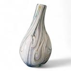 Fidrio vaas Pisa Fine Lines, Blauw, Ophalen of Verzenden, Minder dan 50 cm, Glas