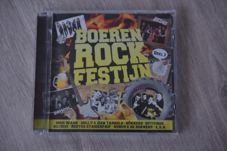 BOEREN ROCK FESTIJN DEEL 1, Cd's en Dvd's, Cd's | Nederlandstalig, Zo goed als nieuw, Rock, Verzenden