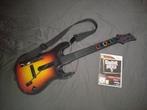 guitar hero 5 met gitaar nintendo wii, Spelcomputers en Games, Ophalen, Muziek, 1 speler, Zo goed als nieuw