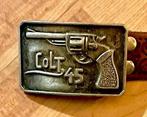 Western Riem met holster & Bugle  Toy 50/60 jaren, Ophalen of Verzenden