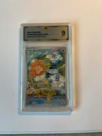 Castform sunny form Grade 9, Global grading, Ophalen of Verzenden, Zo goed als nieuw, Losse kaart