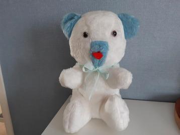 Knuffelbeer/ Teddybeer hand gemaakt Nieuw 31 cm hoog beschikbaar voor biedingen