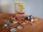 Sylvanian families bedienkar/bestek/eten/pannen/kitchenset, Ophalen of Verzenden, Zo goed als nieuw, Poppenhuis