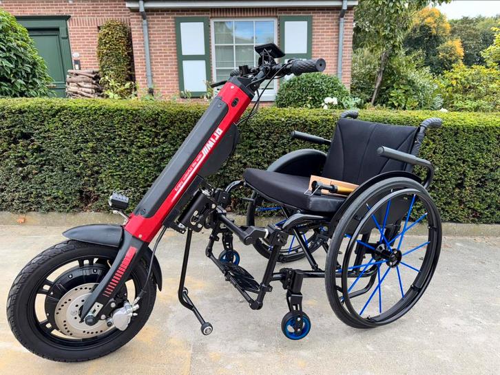 Krachtig Elektrische handbike met rolstoel ( nieuwe ), Diversen, Rolstoelen, Nieuw, Elektrische rolstoel, Ophalen of Verzenden